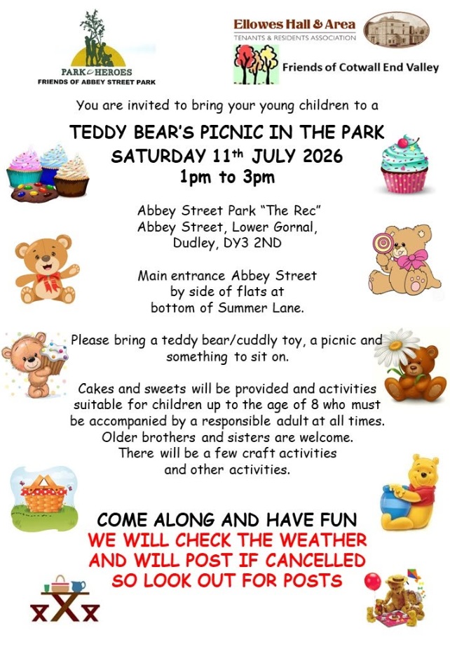 Abbey Street Park - Teddy Bears Picnic in The Park